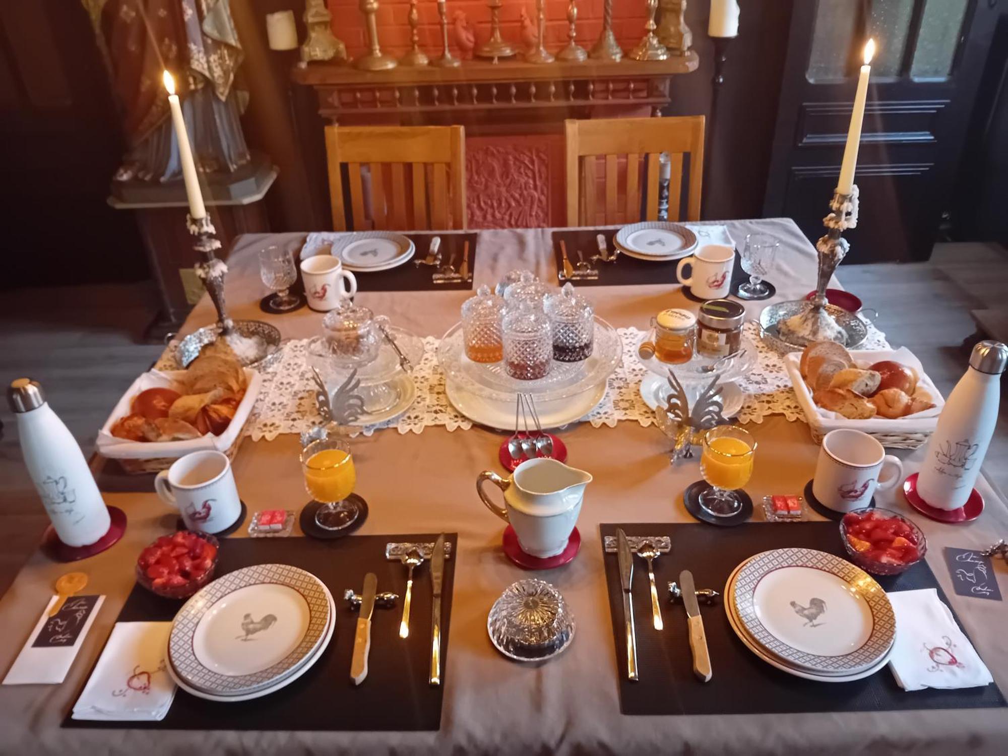 Au Champ Du Coq Bed & Breakfast Sepmeries Luaran gambar